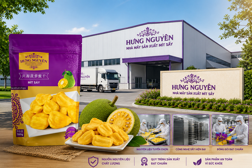 Nhà Máy Sản Xuất Mít Sấy