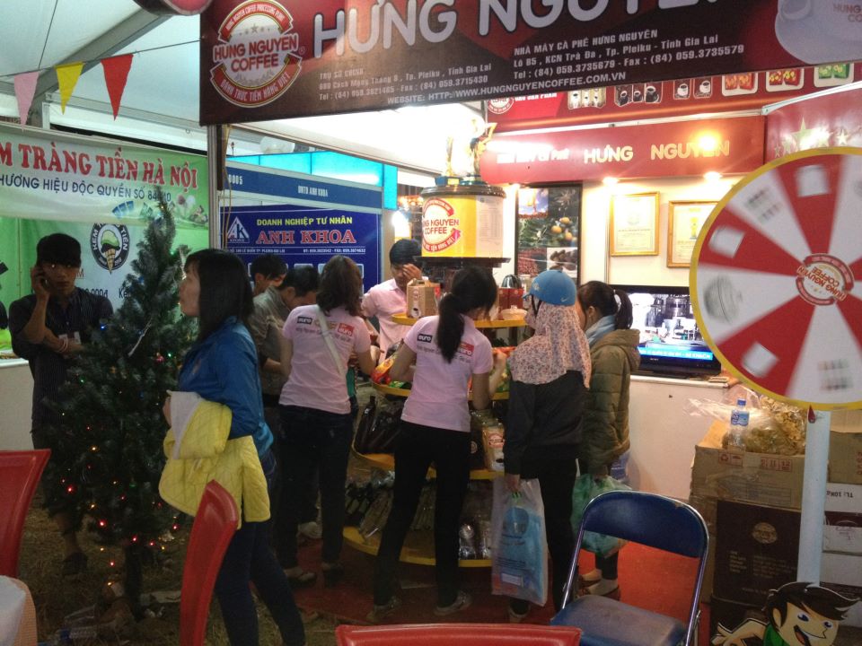 Hội chợ diễn ra tại Gia Lai từ ngày 08/12/2012 đến ngày 13/12/2012